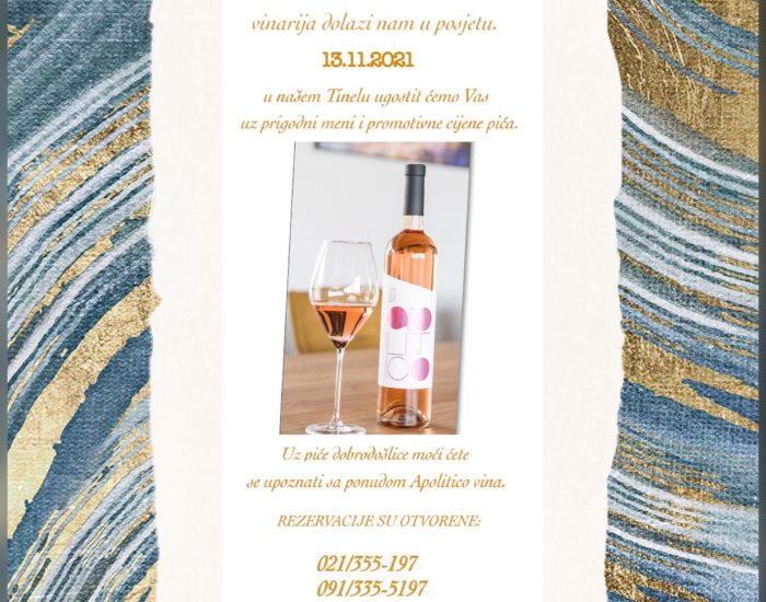 Vinarija Apolitico Vinarija Apolitico